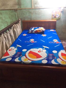 Giường Gỗ Xoan Ta ( 1m5 * 1m9 )